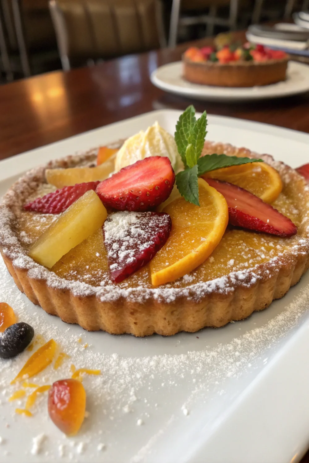 Frangipane au rhum