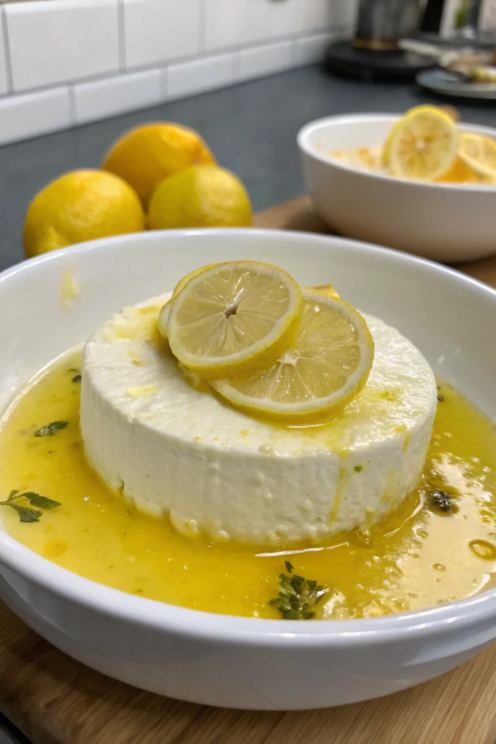 Fromage frais minute au citron