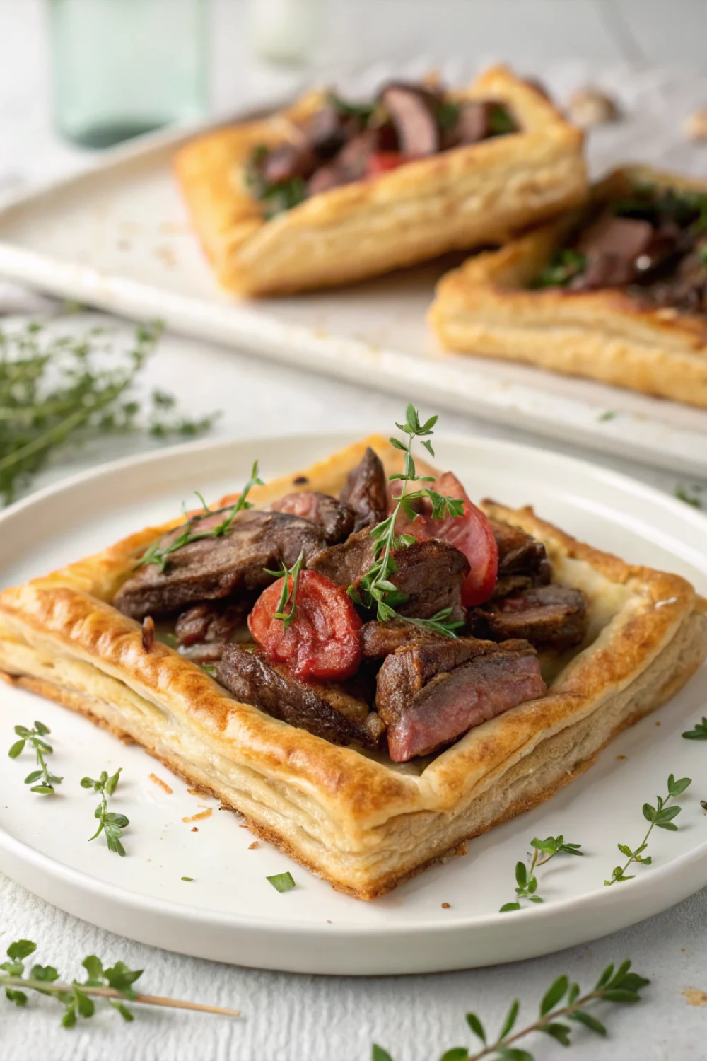 Galettes Feuilletées au Boeuf