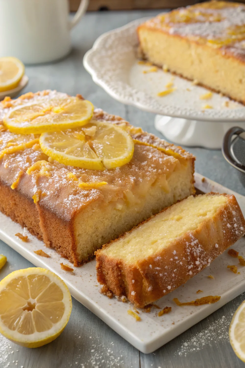Gâteau au citron et lait concentré
