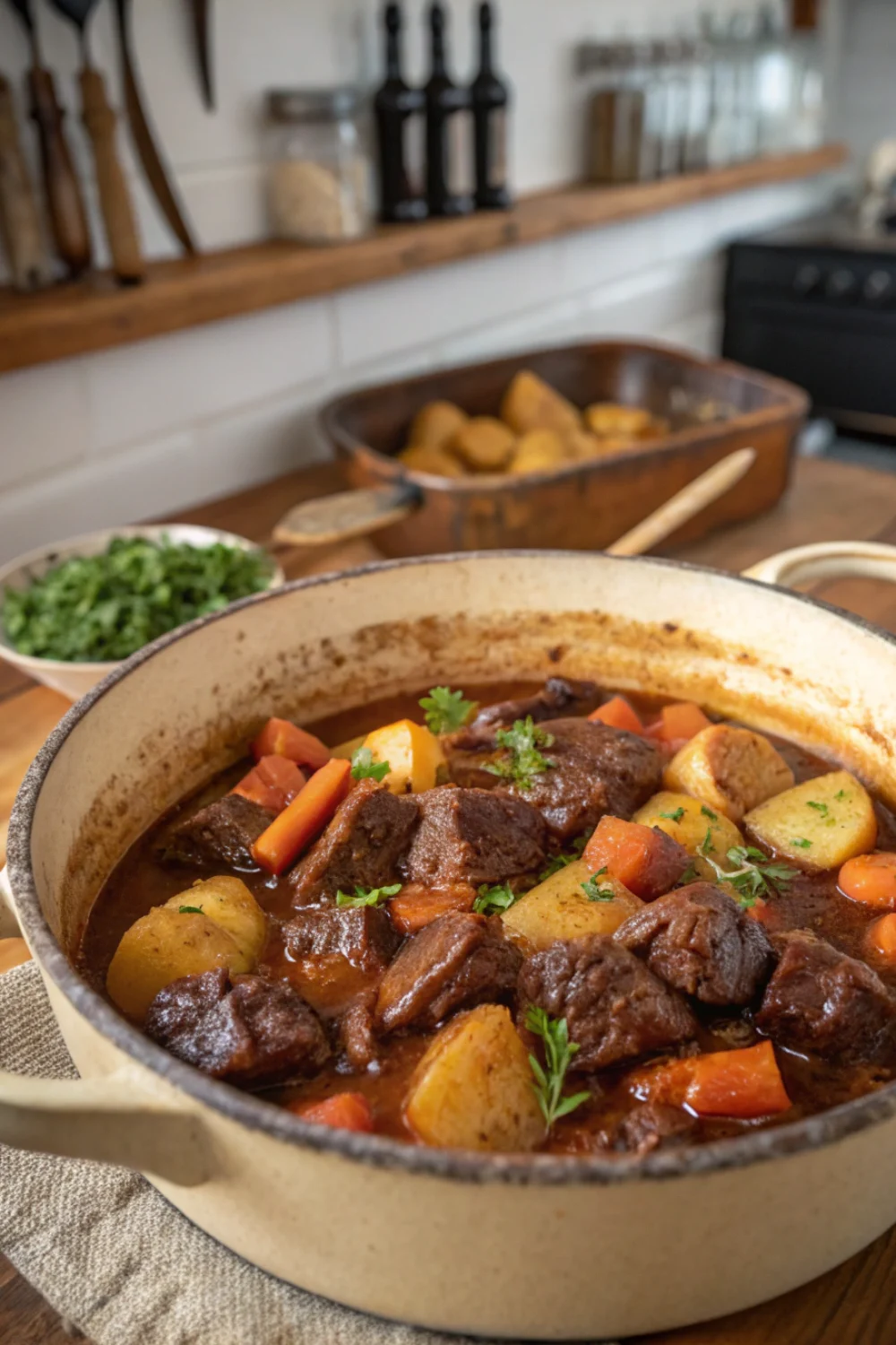 Ragoût de Boeuf à la Bière façon Jamie Oliver