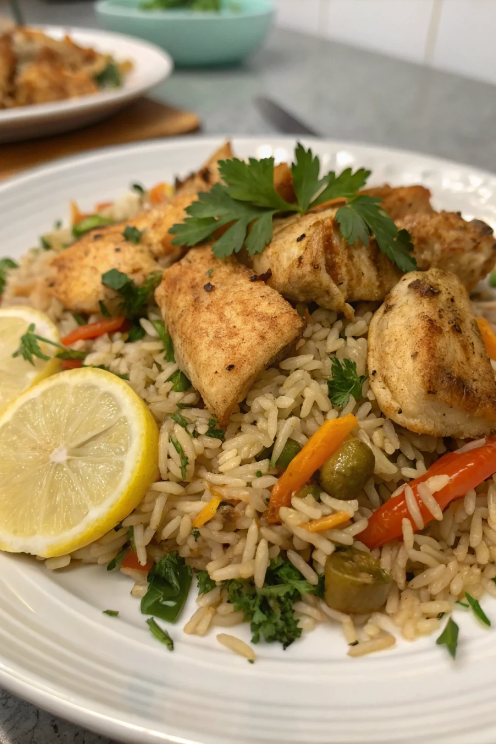 Riz Sauté au Poulet