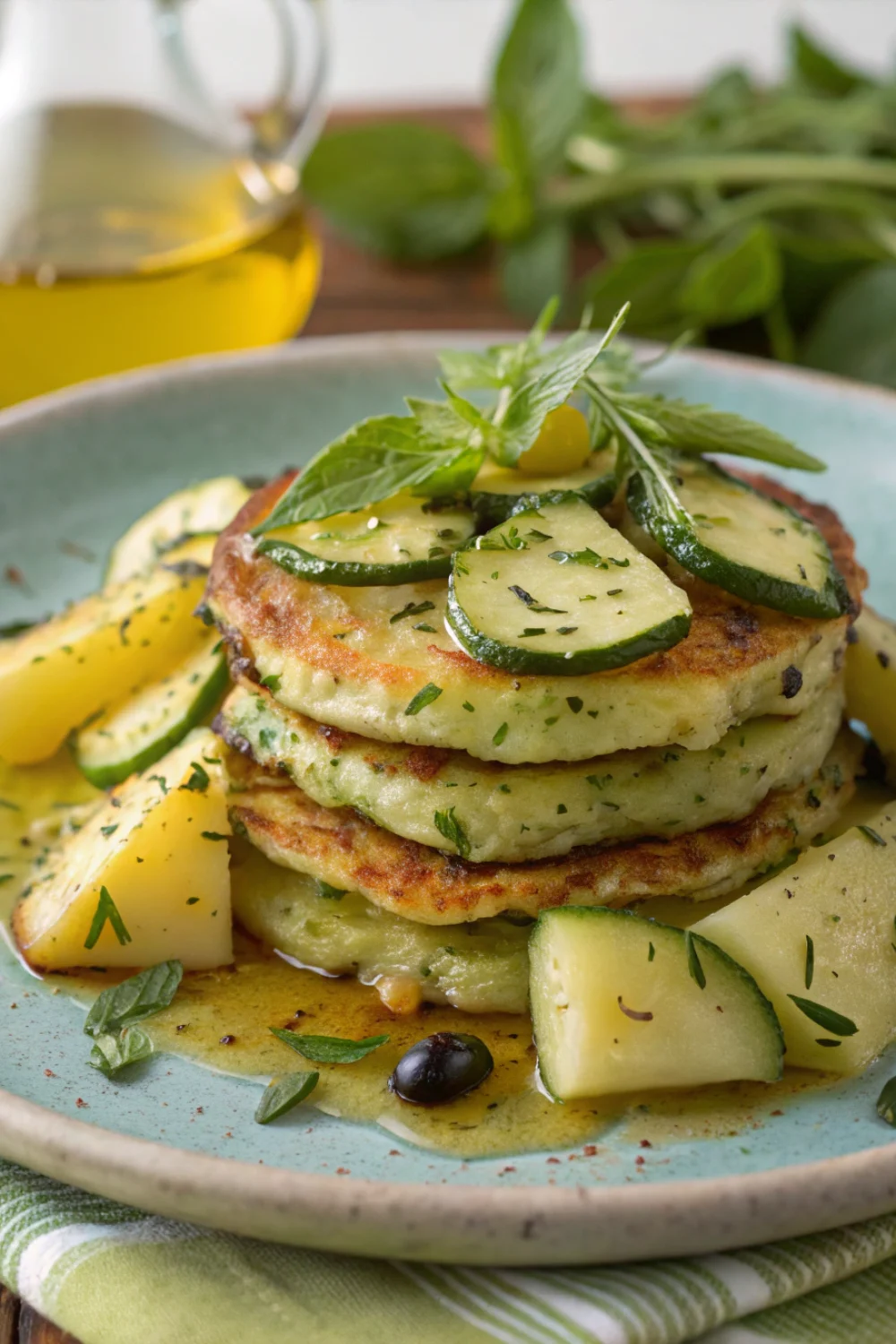 Röstis courgette & pomme de terre