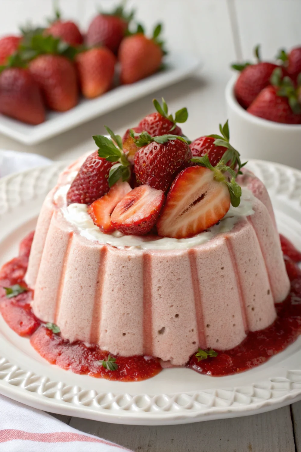 charlotte aux fraises