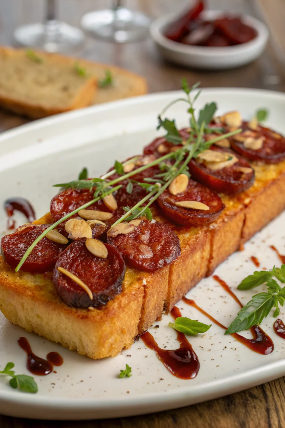 financiers au chorizo