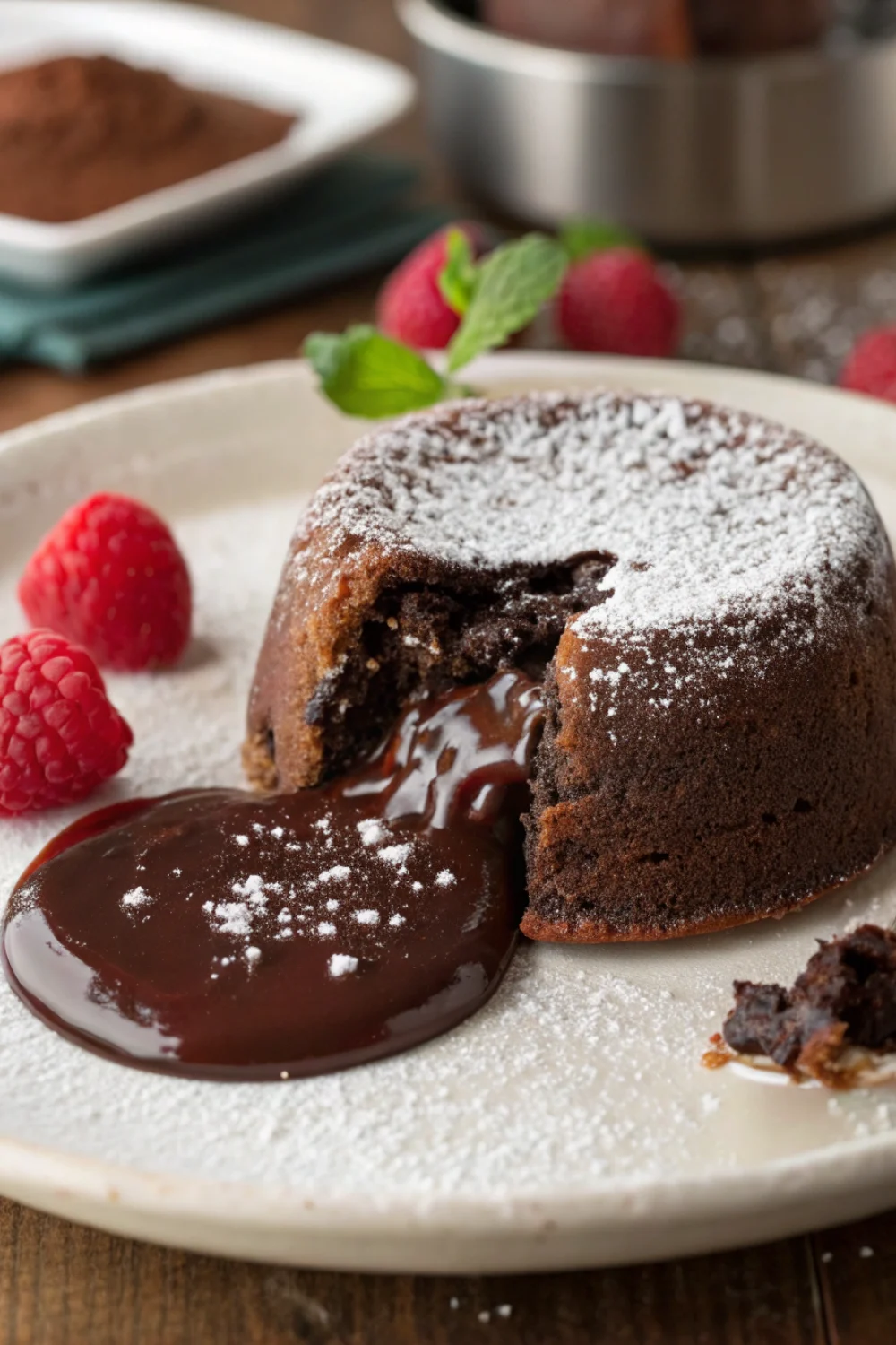 gateau au chocolat fondant