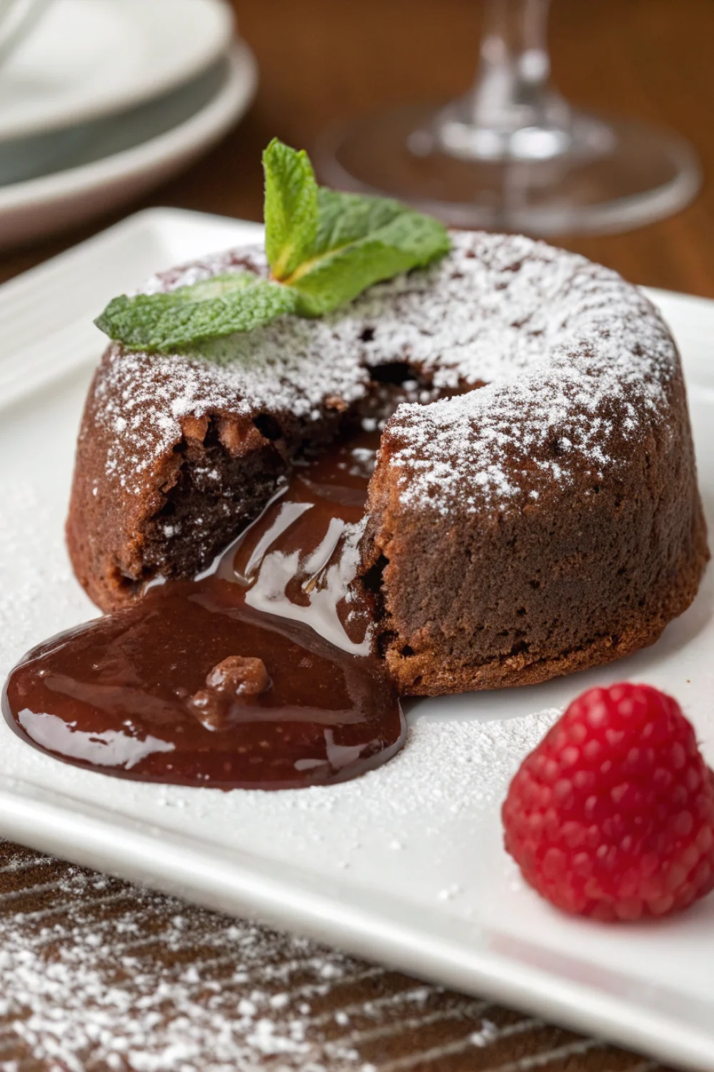 moelleux au chocolat coeur coulant