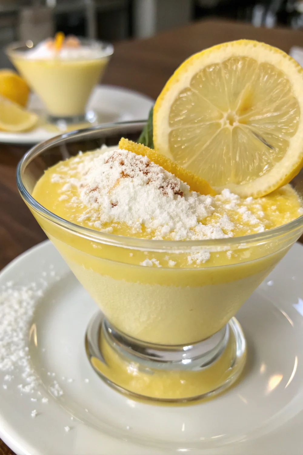 mousse citron