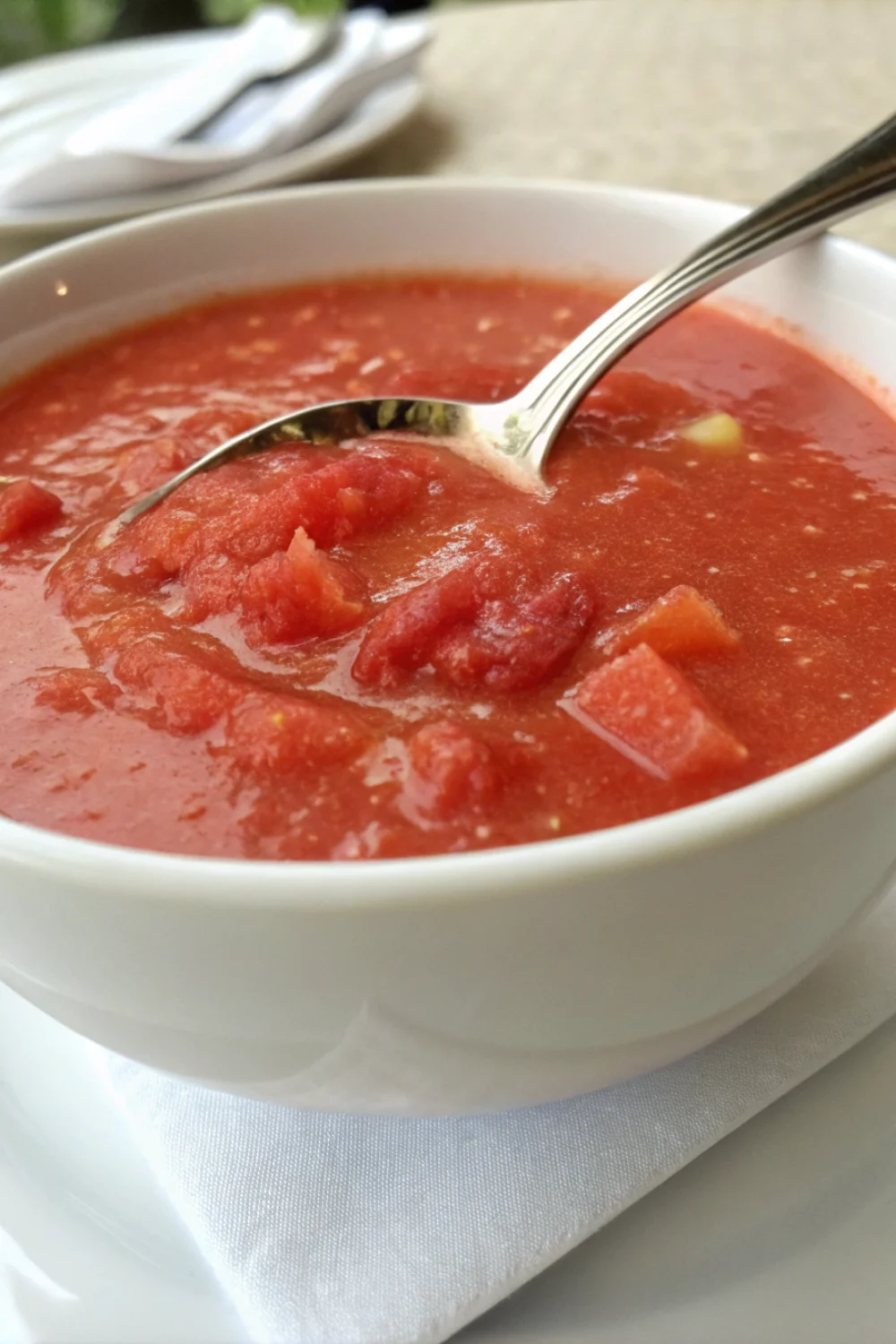 soupe froide tomate