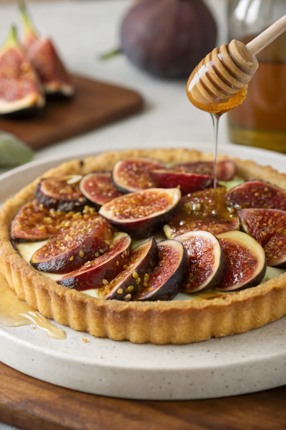 tarte figues miel