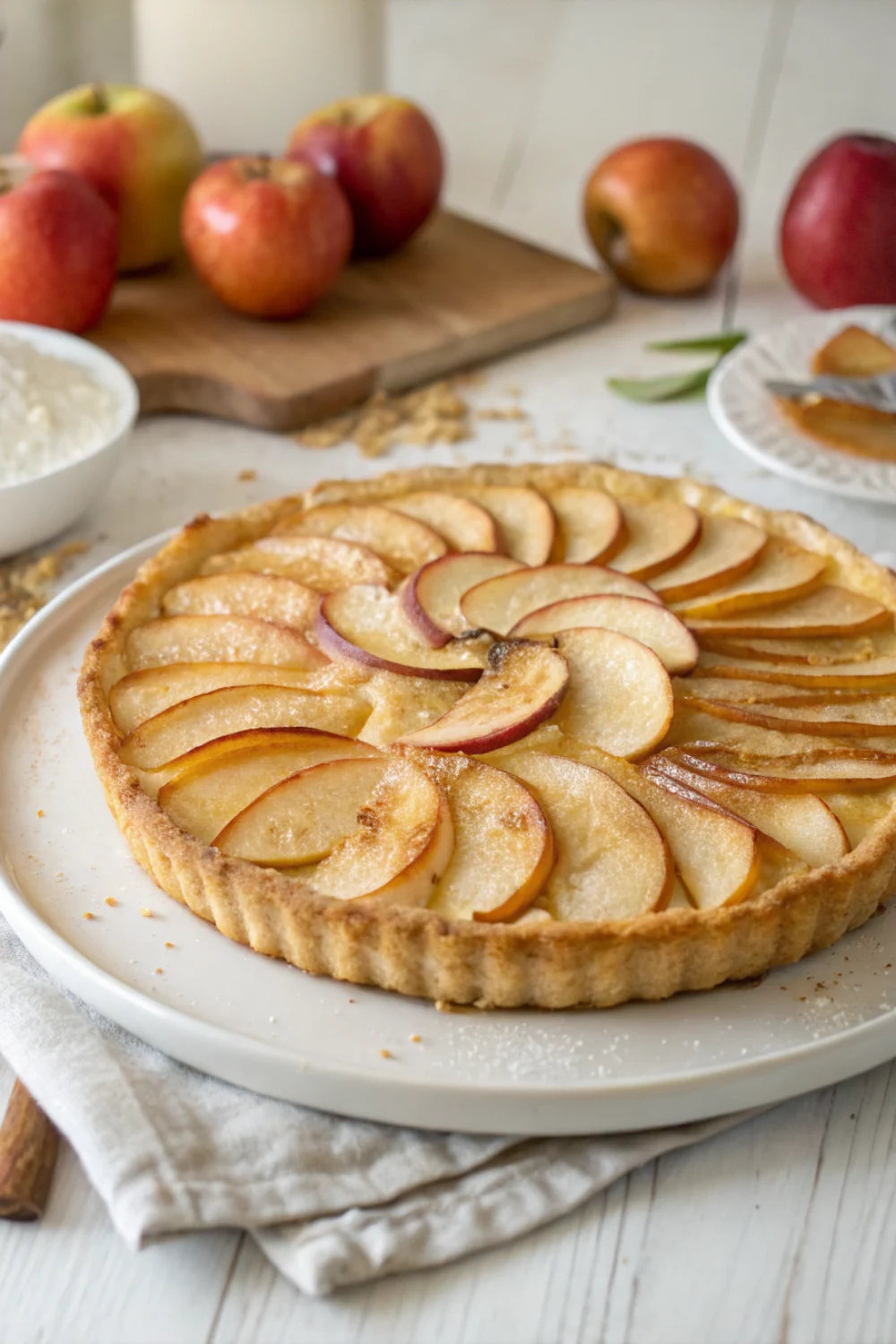 tarte fine aux pommes facile