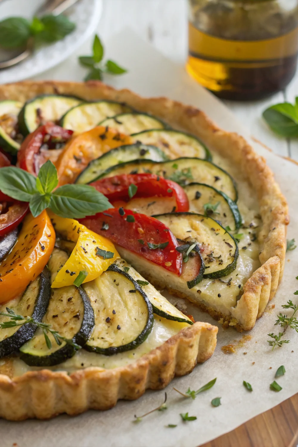 tarte légumes grillés