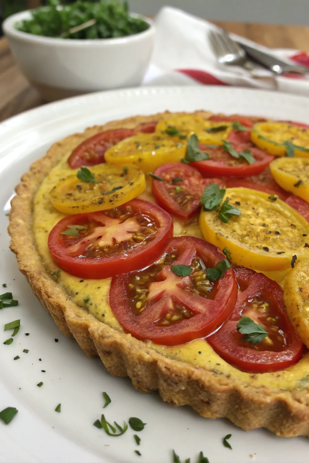 tarte tomates moutarde