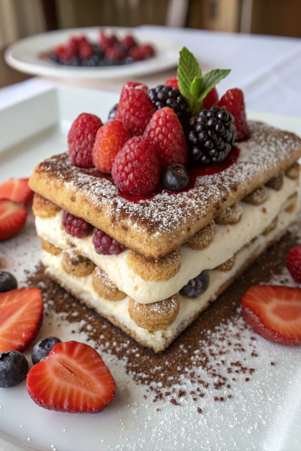 tiramisu fruits rouges